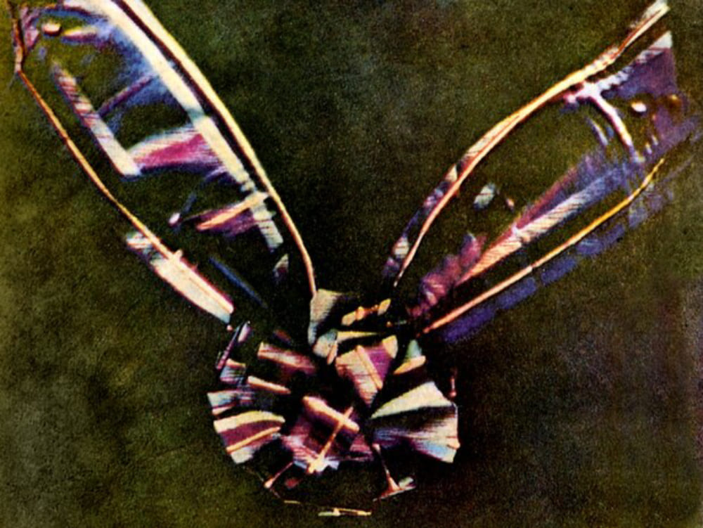 the world first color photograph