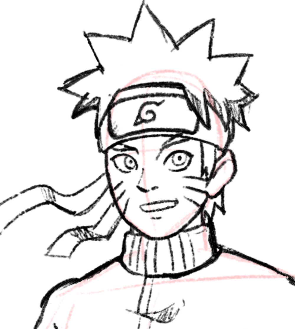 How to Draw Naruto | Sketch Tutorial - YouTube