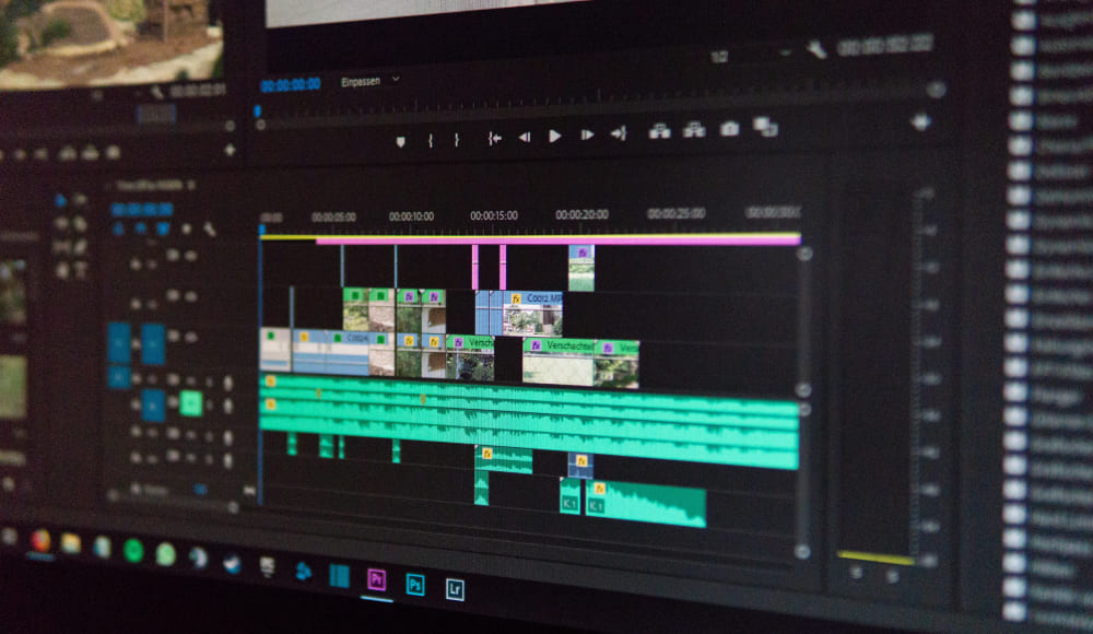 Premiere Pro user interface