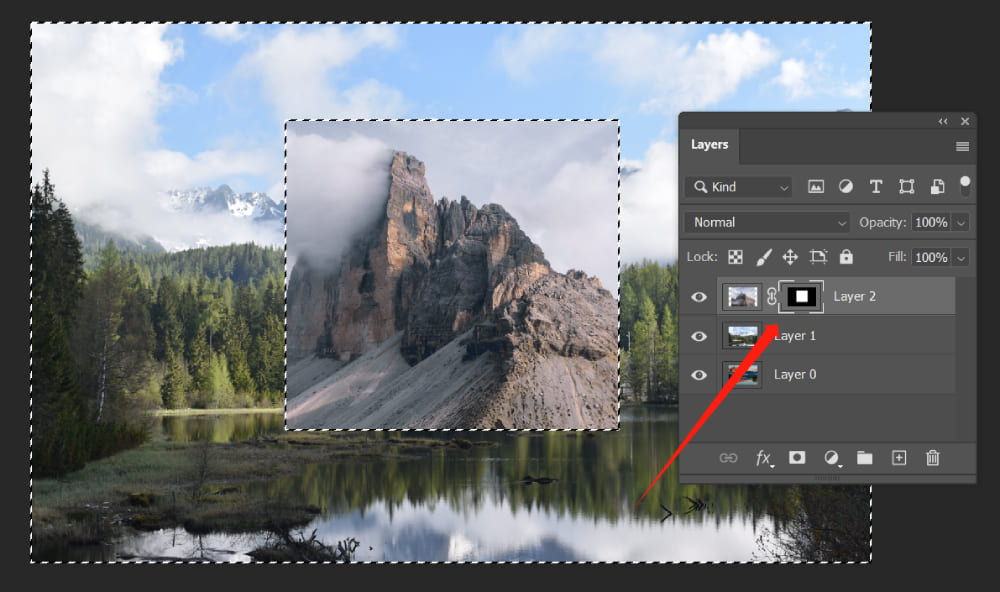 How To Crop A Single Layer In Photoshop 