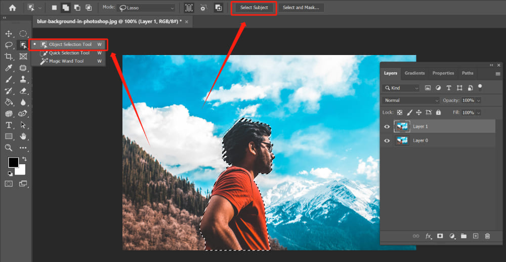 How to Blur a Background in Photoshop?