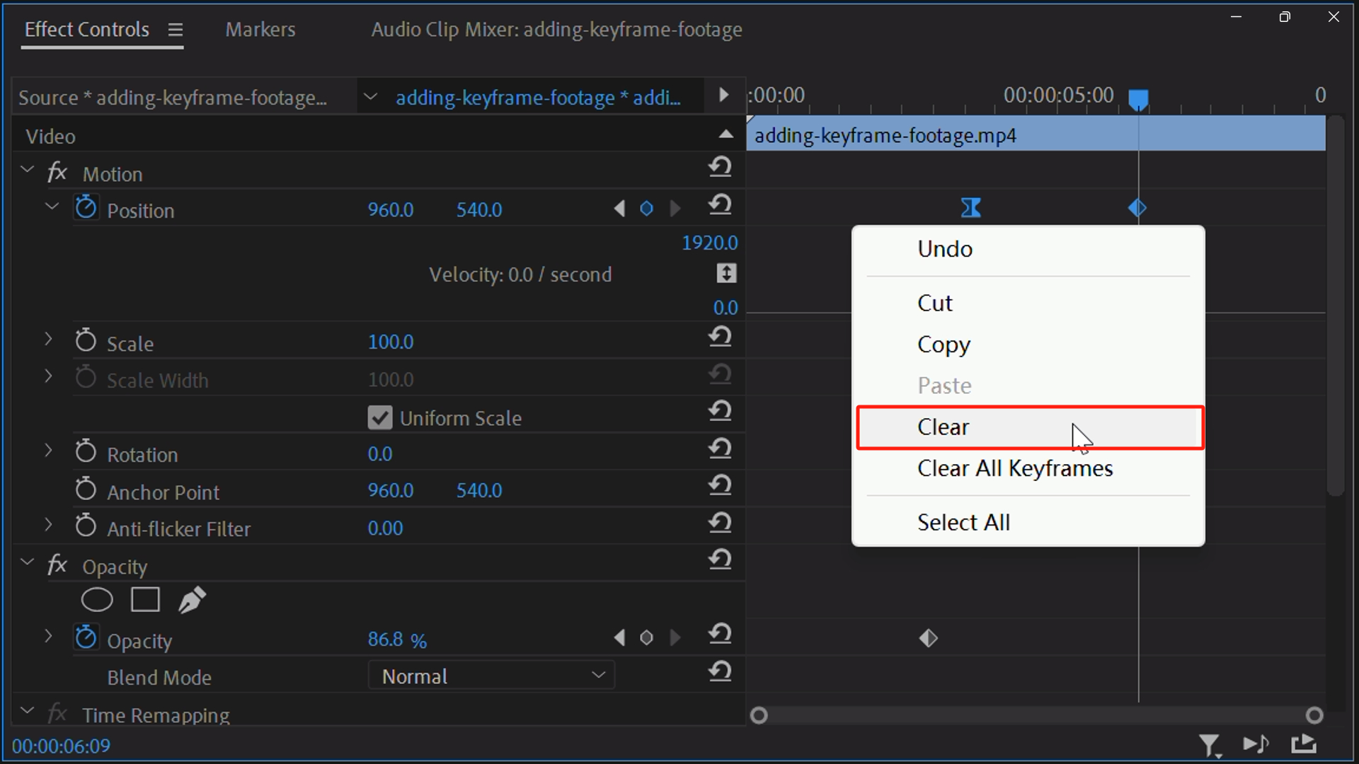 How to Add Keyframes in Premiere Pro A StepbyStep Guide