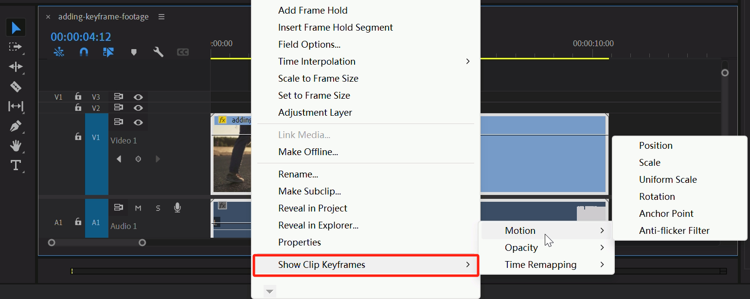 How To Add Keyframes In Premiere Pro A Step by Step Guide