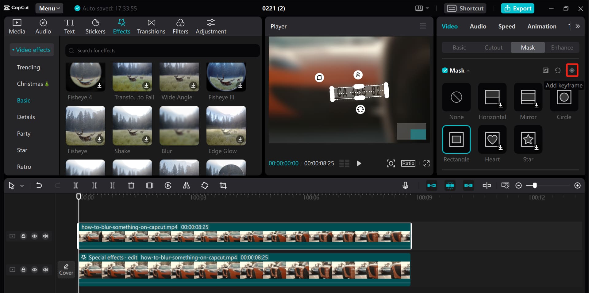 More Capcut Video Editing Tools