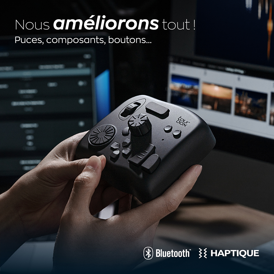 TourBox Elite - High-End Bluetooth Console for Professional