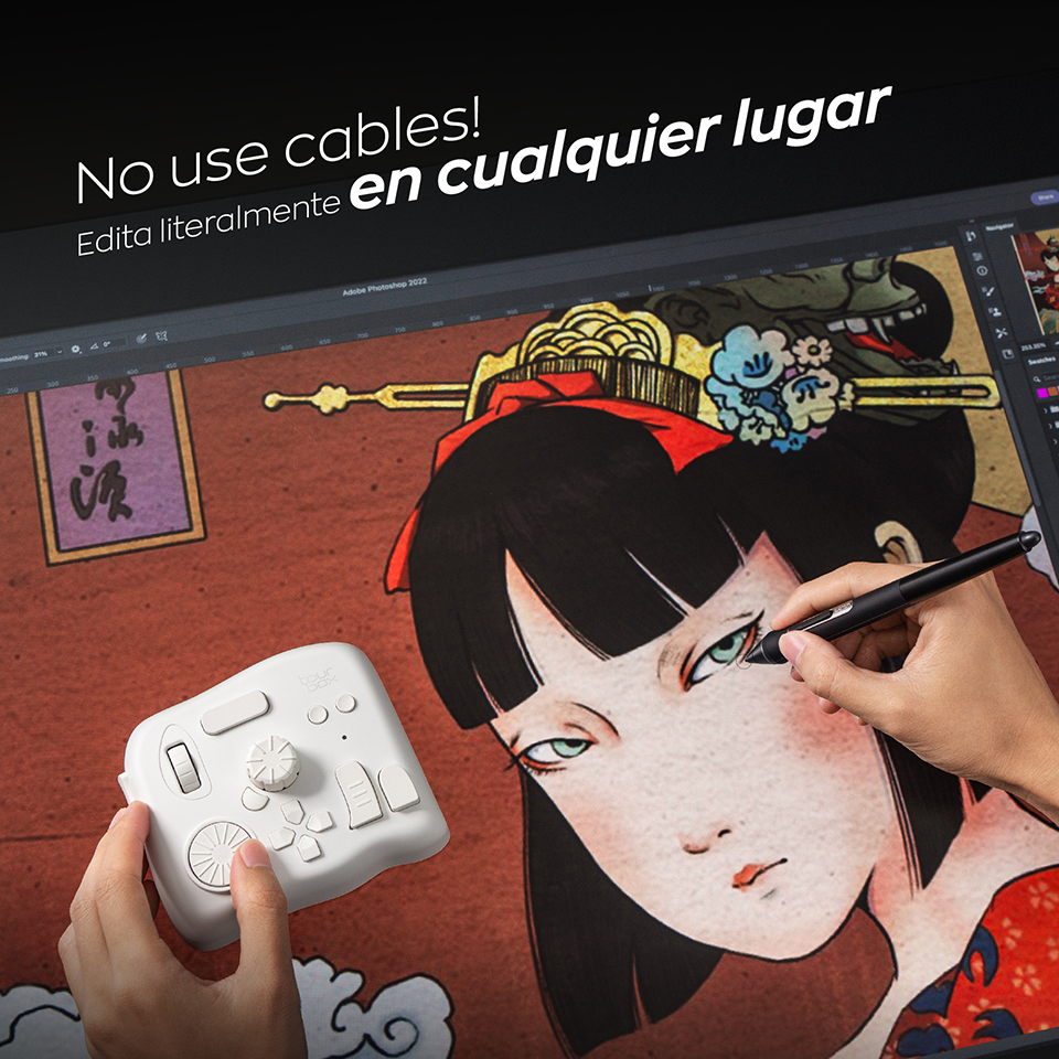 クリエイター向けBluetooth左手デバイス――TourBox Elite クリエイター向けBluetooth左手デバイス――TourBox Elite