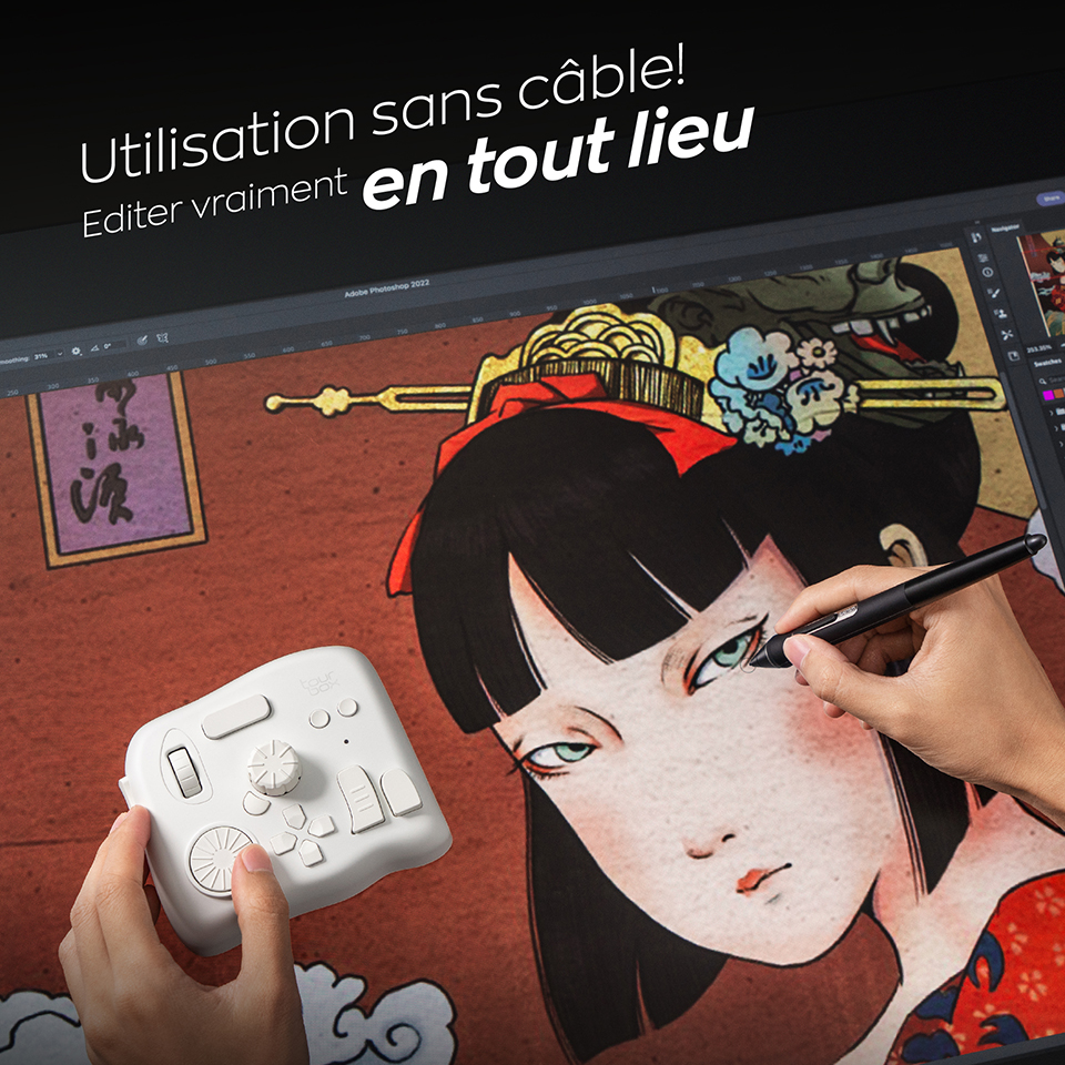 TourBox Elite - High-End Bluetooth Console for Professional TourBox Elite - High-End Bluetooth Console for Professional