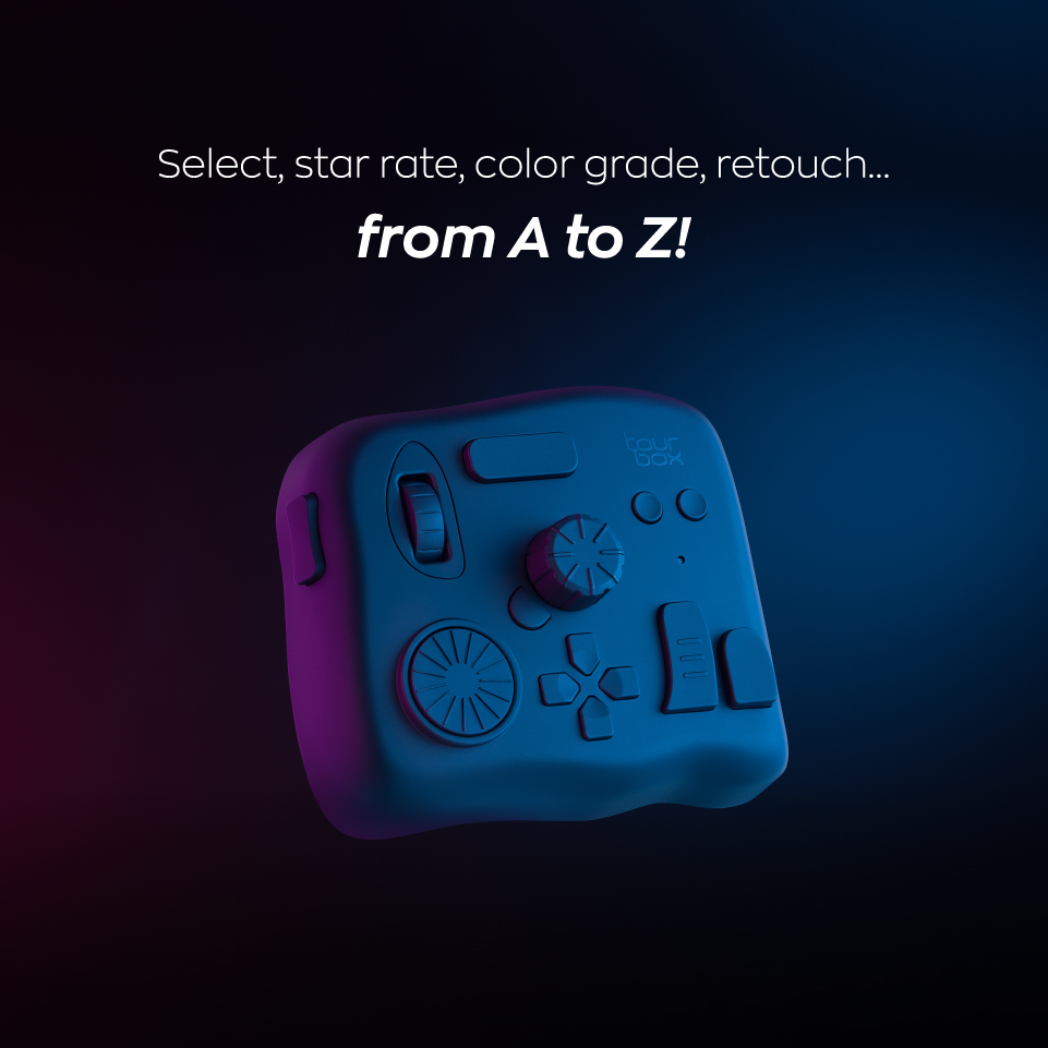 TourBox Elite - High-End Bluetooth Console for Professional