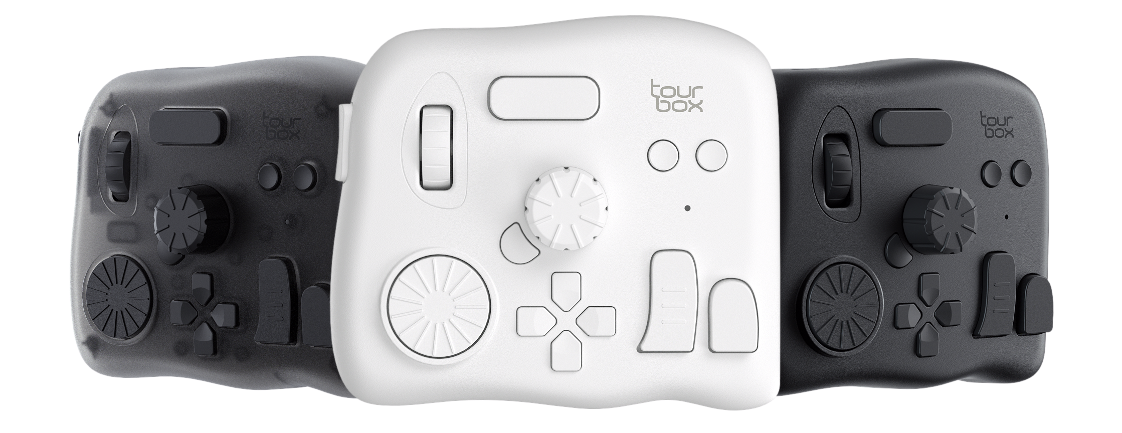 TourBox Elite(アイボリーホワイト)  最新モデル PC周辺機器 ショッピング大人気